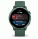 vívoactive 6 - Metallic Jasper Green with Jasper Green Band  - 010-02985-02 - Garmin